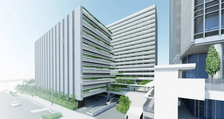 JR東京総合病院CG