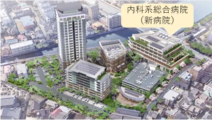 福岡大学西新病院 CG