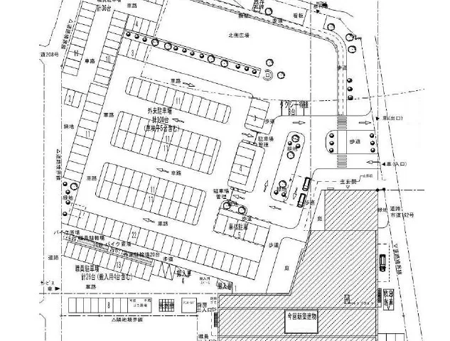 笠岡市立市民病院 配置